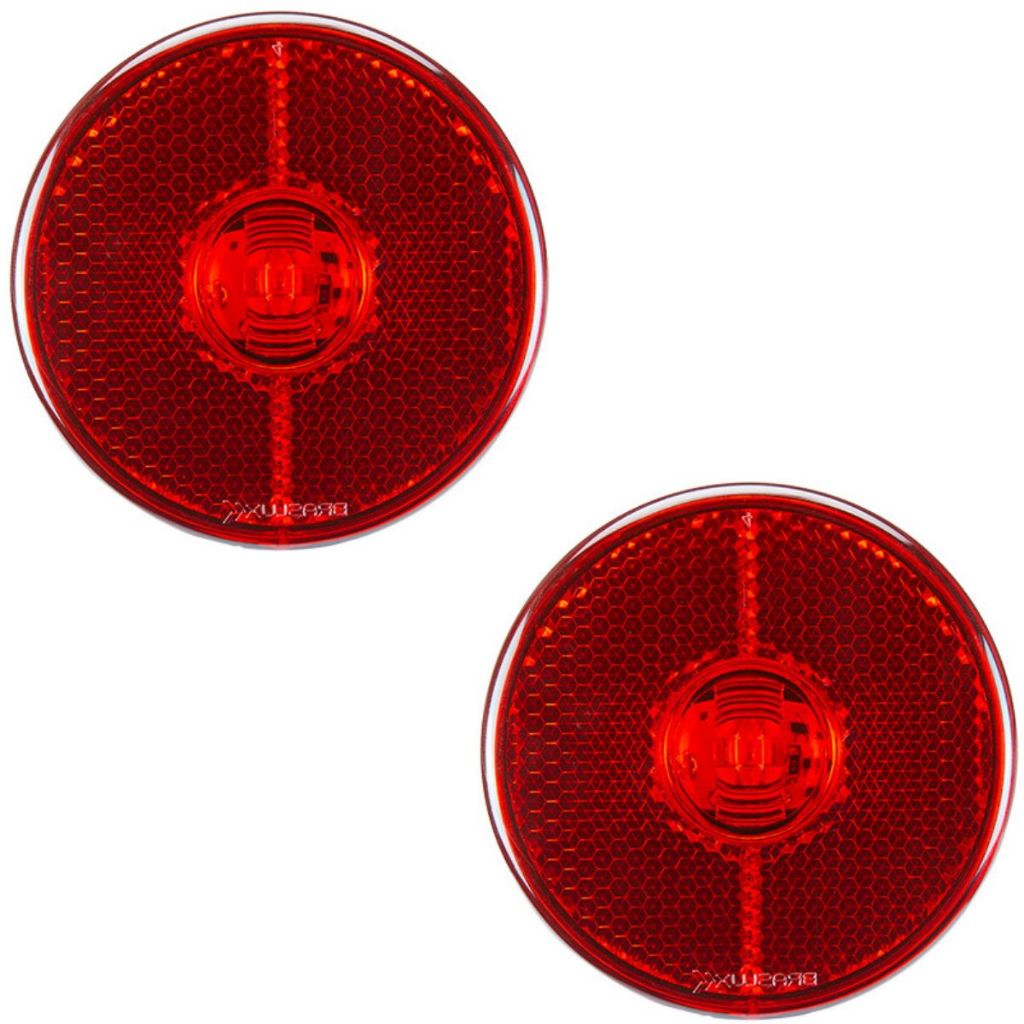 2 Uni Lanterna Lateral Bau Caminhão Carreta Randon Guerra Noma Van Hr Bongo Led Bivolt
