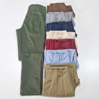 calça Alfaiataria feminina cintura alta zahra tendencia em Oferta na Shopee