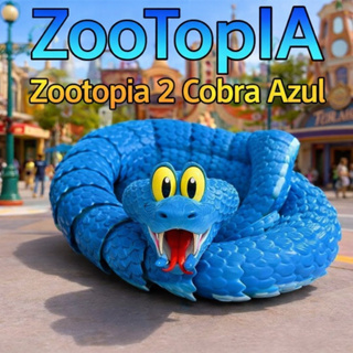 Zootopia 2 periférico Gary cobra brinquedo de alívio de estresse impresso em 3D, boneco de presente para crianças em Oferta na Shopee