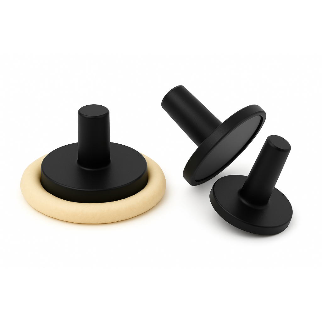 Kit 2 Moldes Modelador Esfiha Aberta 10cm Esfirra Forma