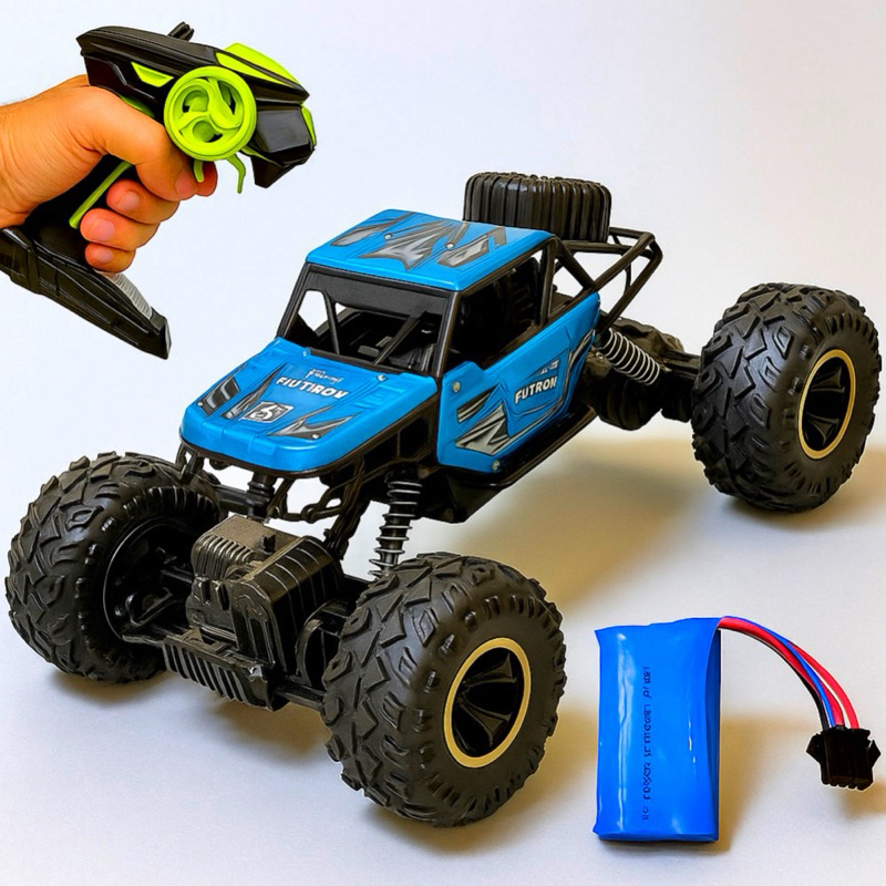 Carrinho Controle Remoto 4x4 Grande Brinquedo Infantil Recarregavel