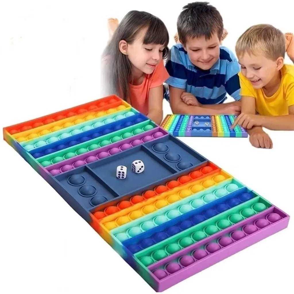 Pop It Estratégico Multicor (Azul ou rosa) em Oferta na Shopee