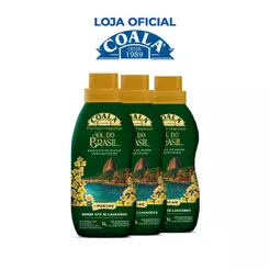 Kit Coala Laundry 3 Amaciantes - Sol do Brasil 1L