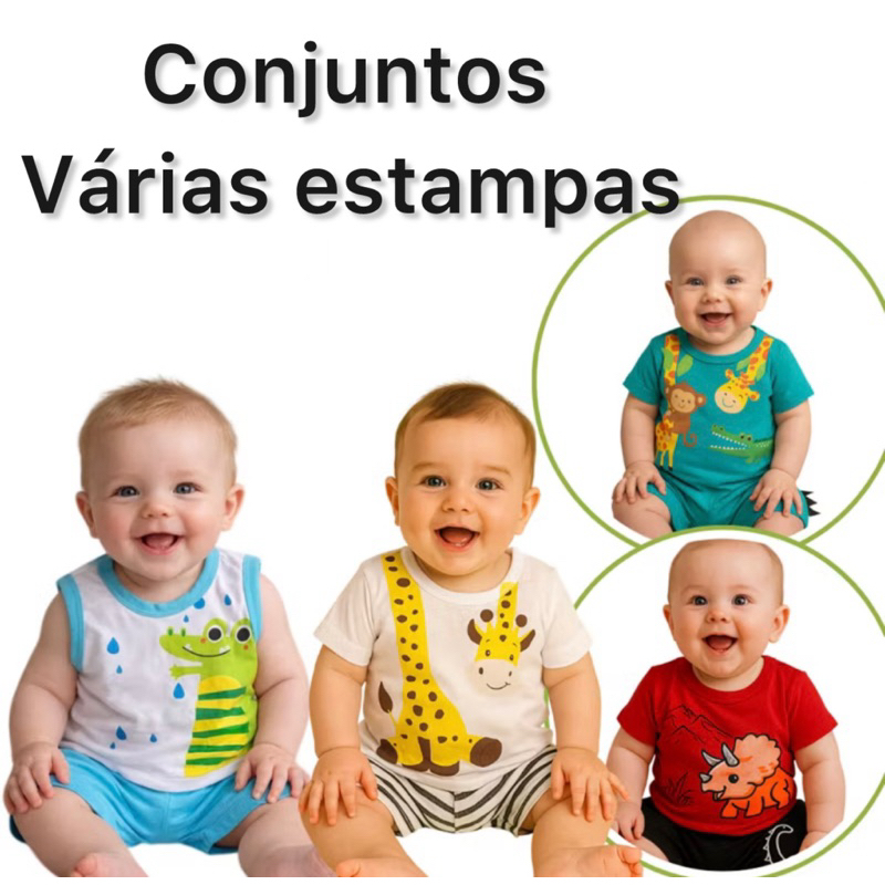 conjunto bebê menino/roupa de bebê menino/roupa bebê 3 a 6 meses/roupa calor bebê recém nascido/ enxoval bebe menino