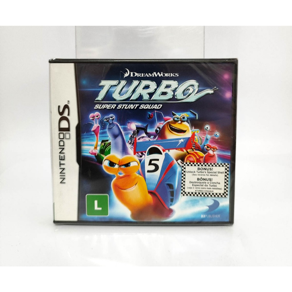 Turbo Super Stunt Squad Nintendo DS Novo Lacrado