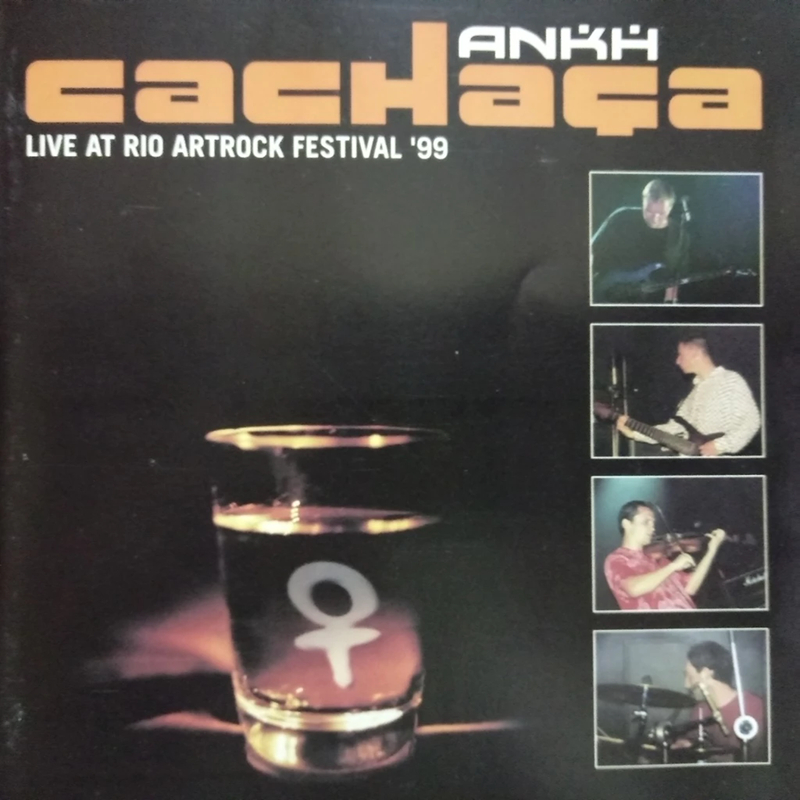 Cd Ankh - Cachaça - Live At Rio Artrock Festival ' 99 - Nacional - Lacrado!!!!