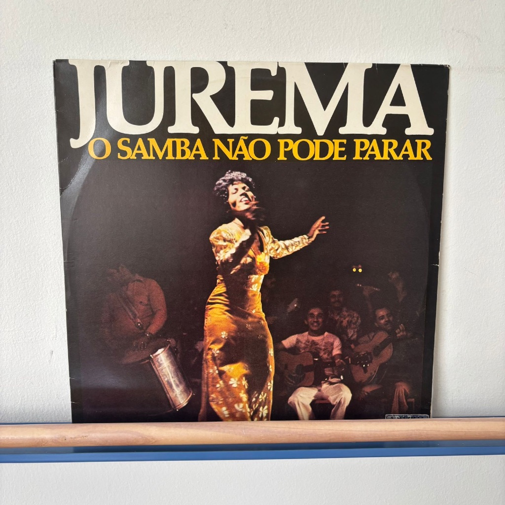 LP Jurema – O Samba Não Pode Parar (1978, Odeon) Disco de Vinil VG+