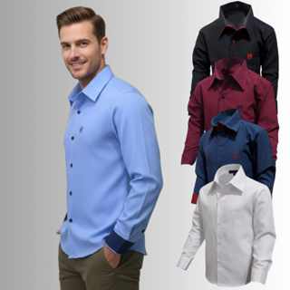 Camisa Social Adulto Confortavel Leve em Oferta na Shopee