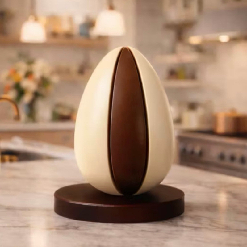 1~4 FORMA BWB SILICONE SP ESPECIAL P/ OVO 6 FATIAS BWB 3716 (BWB PÁSCOA 2026)  (CHOCO) em Oferta na Shopee