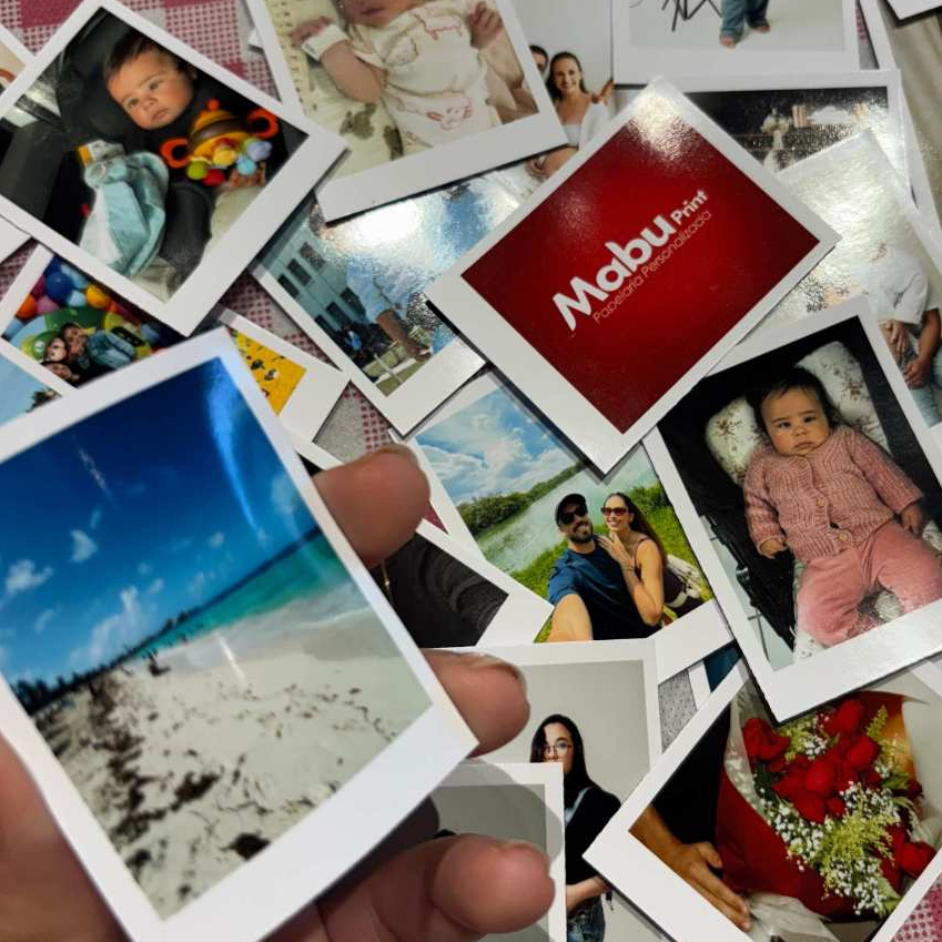 Mini Foto - Escolha a quantidade de Fotos - Cabe na capinha de Celular - Alta qualidade - Sem legendas em Oferta na Shopee