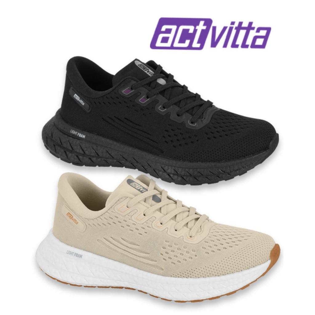 Tenis Feminino Activitta Esportivo 4841.100 - Preto - ORIGINAL
