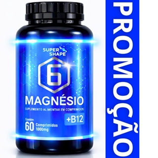 06 Tipos De Magnésio com Vitamina B12 METILCOBALAMINA Alta Absorção Energia, Foco, Sono e Bem-Estar em Oferta na Shopee