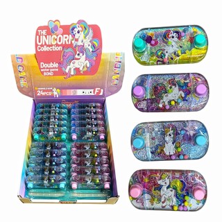 Kit com 24 unidades de Aquaplay Sereia ou Unicórnio Lembrancinha Jogo de Argolas Infantil