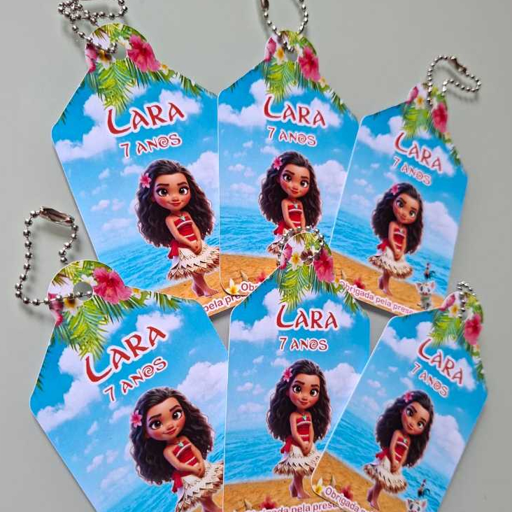 ✨ TAG PERSONALIZADA  COM CORRENTINHA /  TODOS OS TEMA