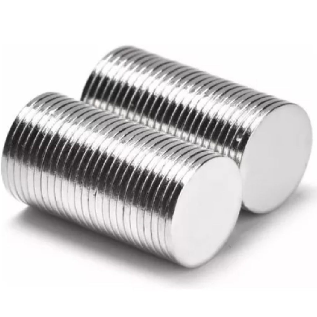 Ima Neodímio Super Imas Disco 10x1 Mm suporta 500 gr 50 Pçs