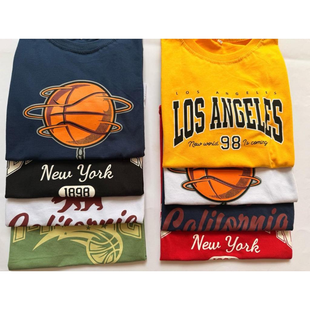 KIT DE 5 CAMISETAS JUVENIL ADOLESCENTE E CRIANÇA, DIVERSAS ESTAMPAS