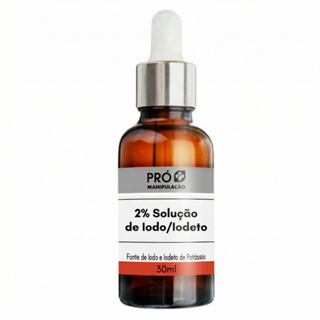 Solução Iodo/Iodeto 2% 30 ML - Original em Oferta na Shopee