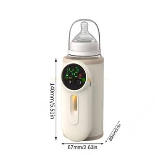 Aquecedor De Mamadeiras 145x100mm Recarregável Bivolt Com Visor LCD em PP e ABS Alça Ajustável em Oferta na Shopee