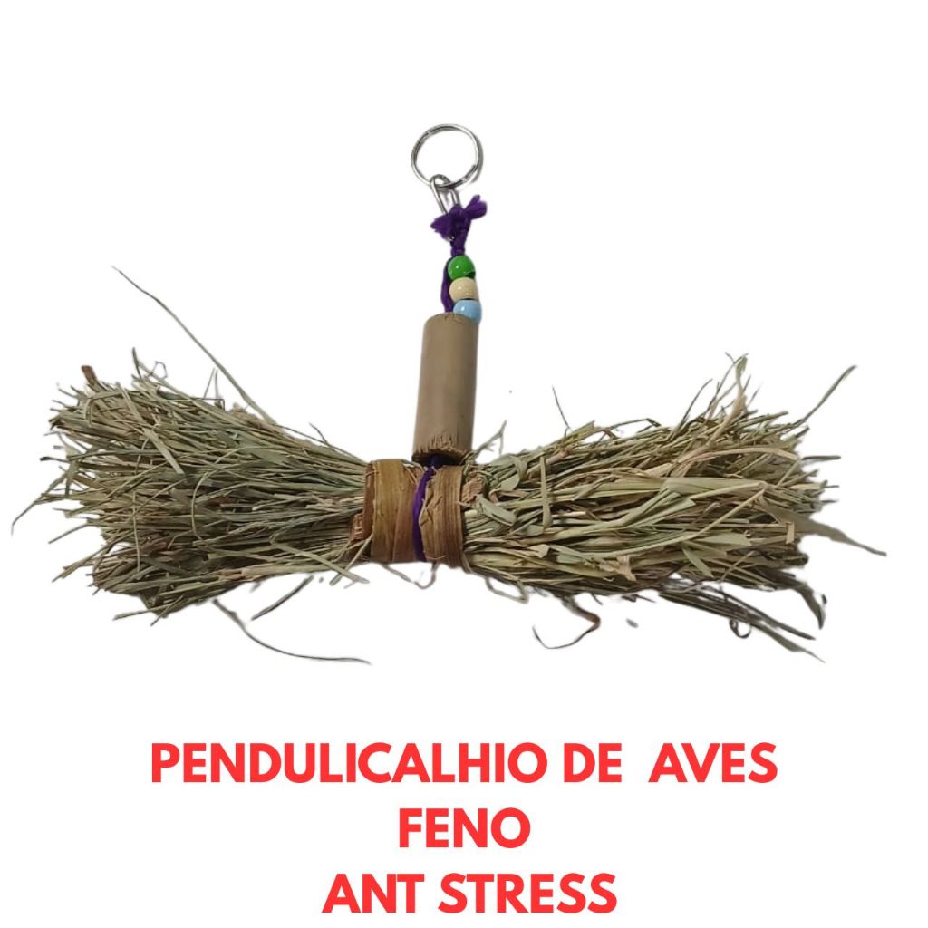 Brinquedo Pendulicalho de Feno Calopsita, Agapornis, Hamster, Coelho, Porquinho da Índia, Roedores, Aves em Oferta na Shopee
