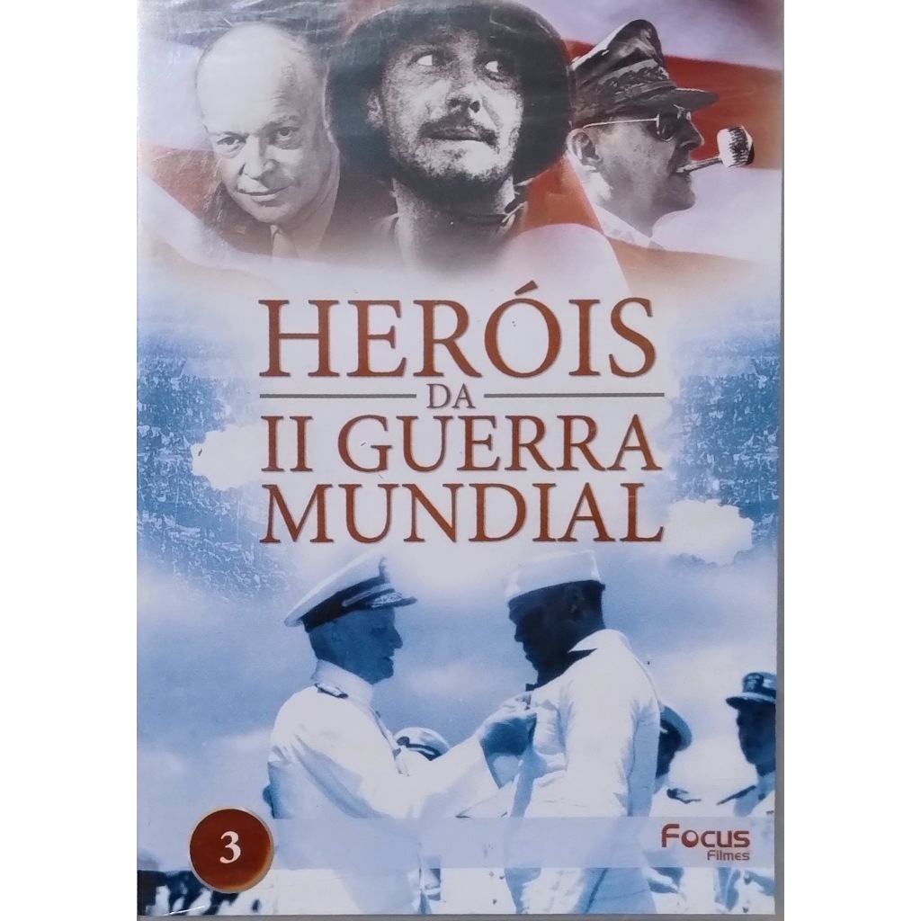 Dvd Herois Da Segunda Guerra Mundial 3 Lacrado