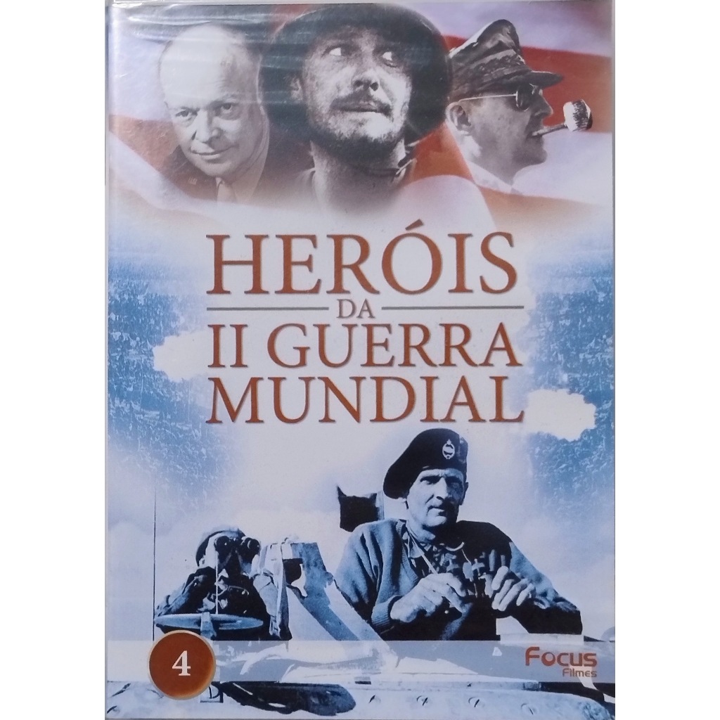 Dvd Heróis Da Segunda Guerra Mundial 4 Lacrado