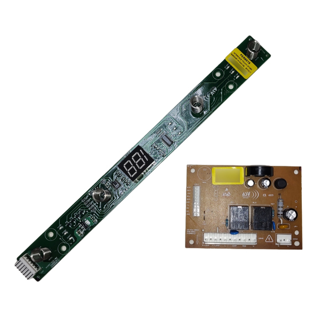 Placa Interface e Potencia Refrigerador Electrolux Df50 Dfn50 Df50x Asv 127/220v