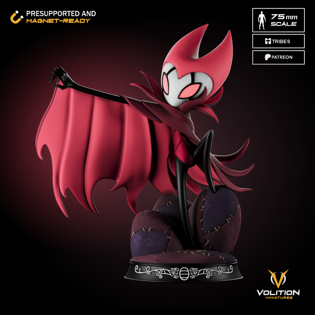 Action figure Nightmare King Hollow knight - Boneco colecionável 3D Resina Hollow Knight