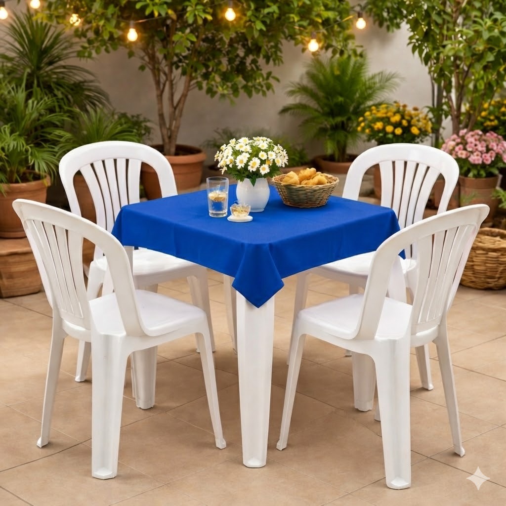 Kit Toalhas de Mesa TNT 70x70cm 5/10/20 Festa, Buffet, Cobre Mancha, Decoração