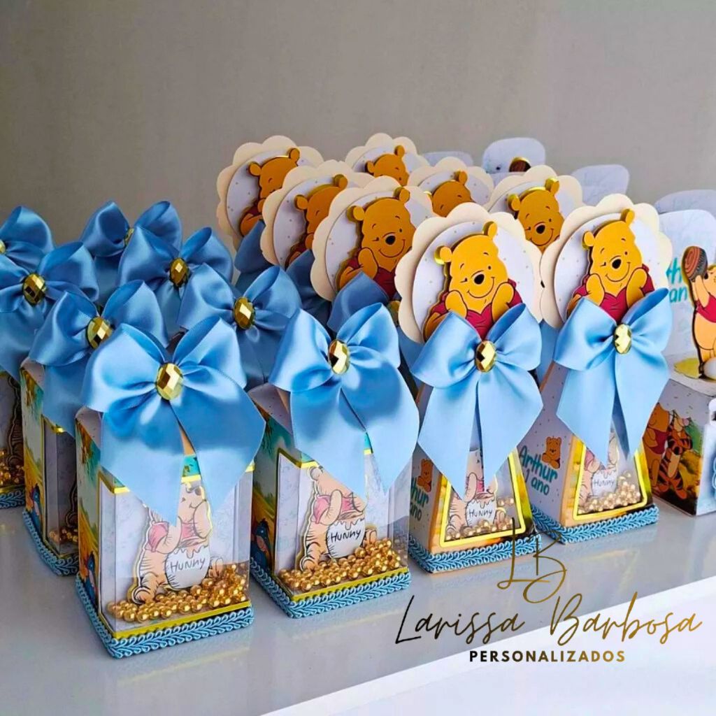 Kit Festa Personalizados Ursinho Pooh| (Vários temas) | Lembrancinhas | Festa infantil | Personalizados