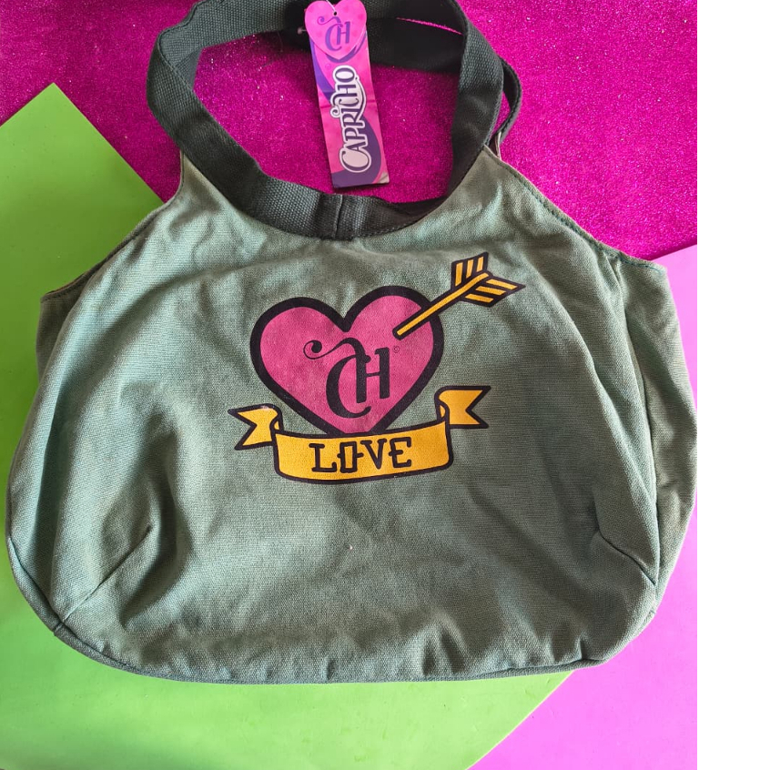 Bolsa Capricho 2 em 1 de Ombro Pode Usar dos 2 Lados Vira Lado Vintage 2014