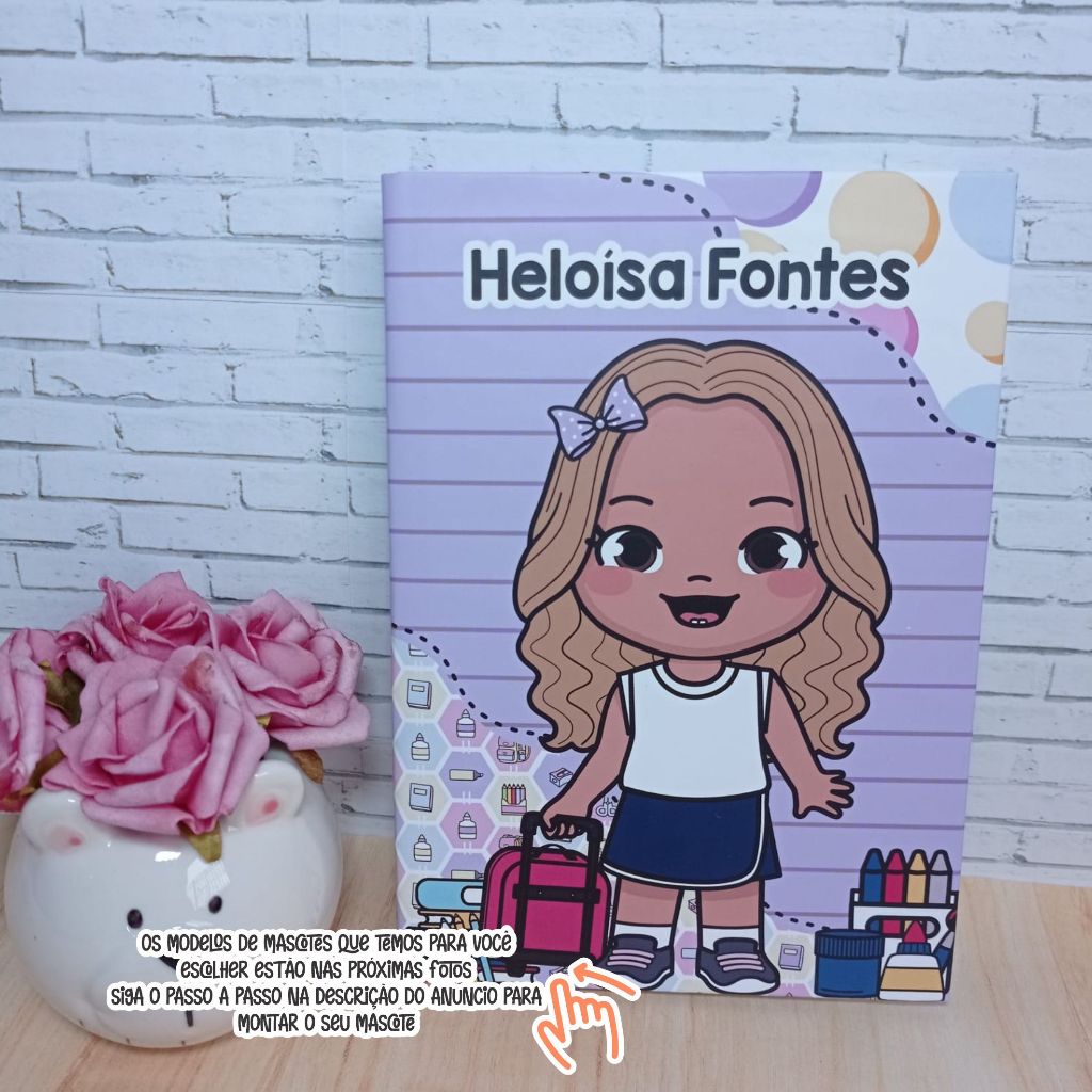 CADERNO BROCHURA PEQUENO 96 FOLHAS PERSONALIZADO "INFORMAÇÕES IMPORTANTES ESTÃO NA DESCRIÇÃO" ENVIO EM 15 DIAS ÚTEIS em Oferta na Shopee
