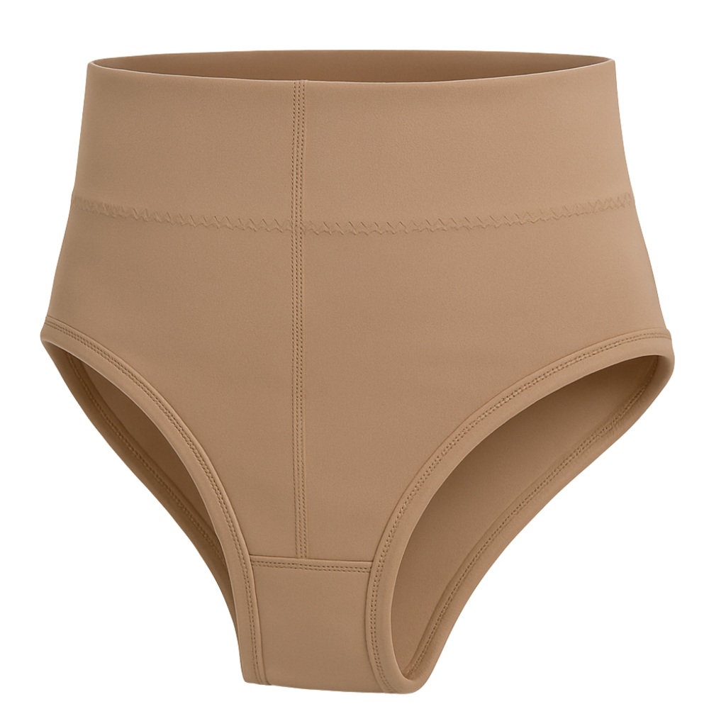 Kit 3 Calcinha Cintura Alta Zero Barriga  Compressão Adulta  De Cetinete | Empório Da Roupa em Oferta na Shopee