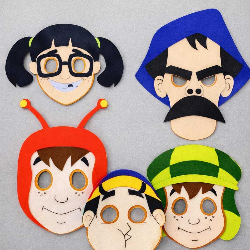 Máscaras - Turma do Chaves