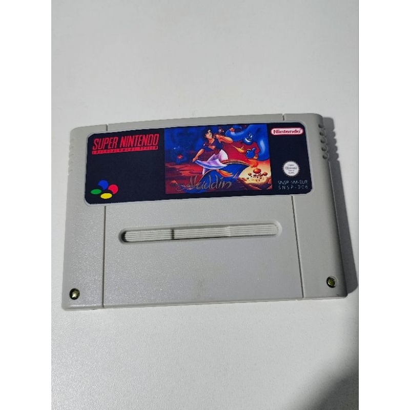 Cartucho original Reprogramado Super Famicon / Super Nintendo - Aladdin