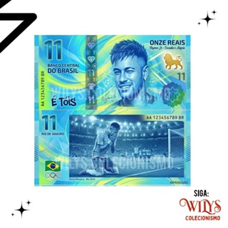 Cédula Fantasia 11 Reais - Neymar JR em Oferta na Shopee