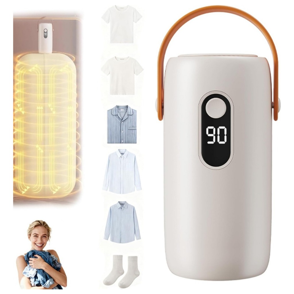 Secadora de Roupas Portátil Elétrica Cortina Mini Secadora Com Led e estilização 110V/220V