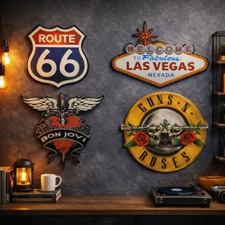 Placas Decorativas bandas de Rock e cultura POP para Adegas, bares e cantinho do churrasco em MDF Corte  a laser. em Oferta na Shopee