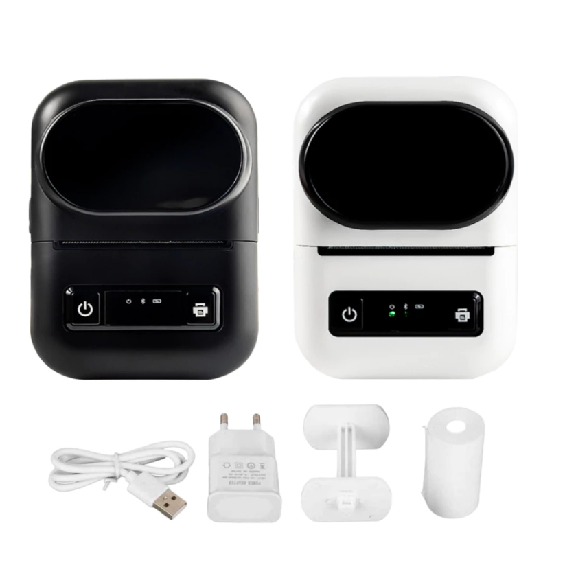 Impressora de Etiquetas Inteligente Térmica Bluetooth Sem Tinta iOS Android em Oferta na Shopee