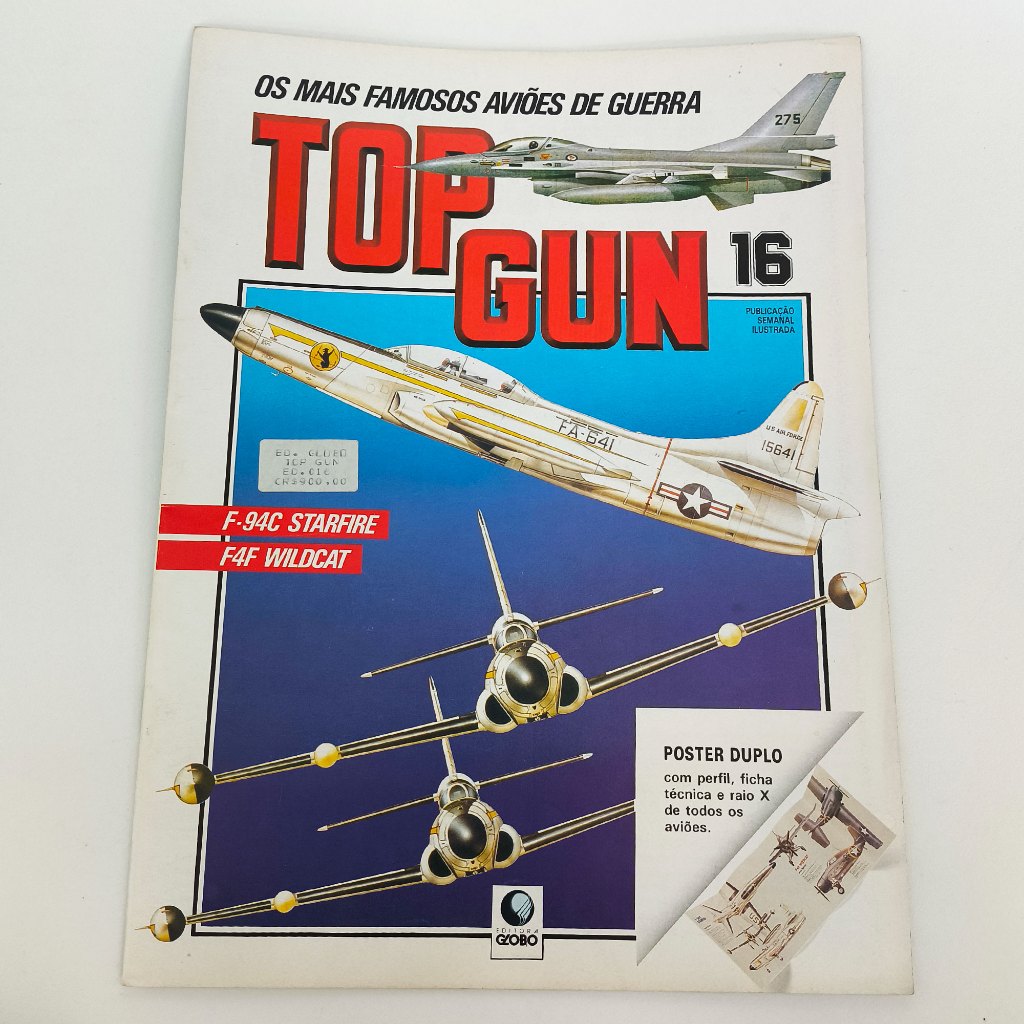 Revista Top Gun – Os mais famosos aviões de guerra nº 16