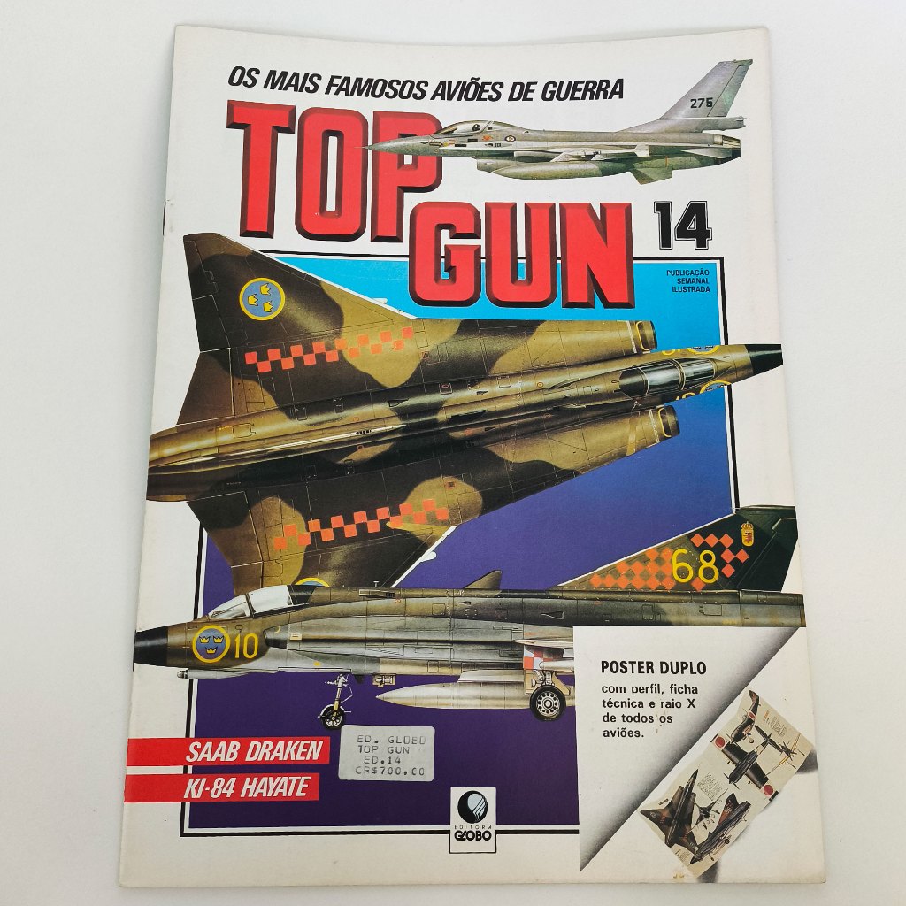 Fascículo Top Gun – Os mais famosos aviões de guerra nº 14
