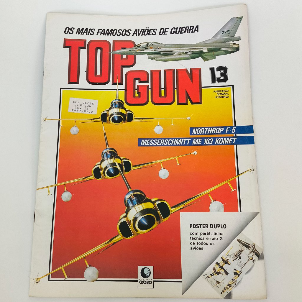 Fascículo Top Gun – Os mais famosos aviões de guerra nº 13