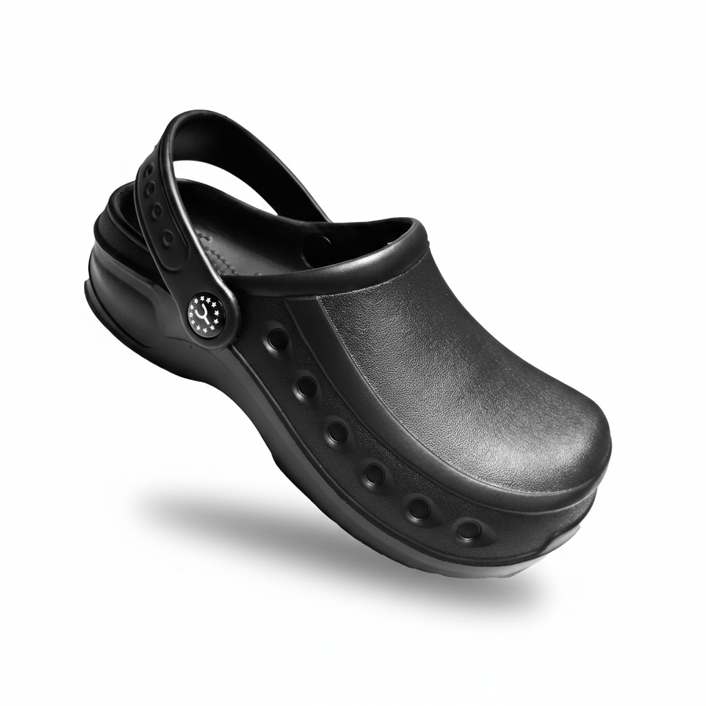 Sapato de Segurança Fechado Antiderrapante Profissional - Enfermagem e Cozinha em Oferta na Shopee