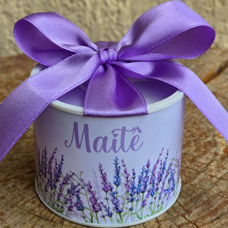 Kit Tubolatas Personalizadas MATERNIDADE LILAS | Lembrancinha Maternidade | Aniversário | Chá de Bebê | 5x6 - Diversos