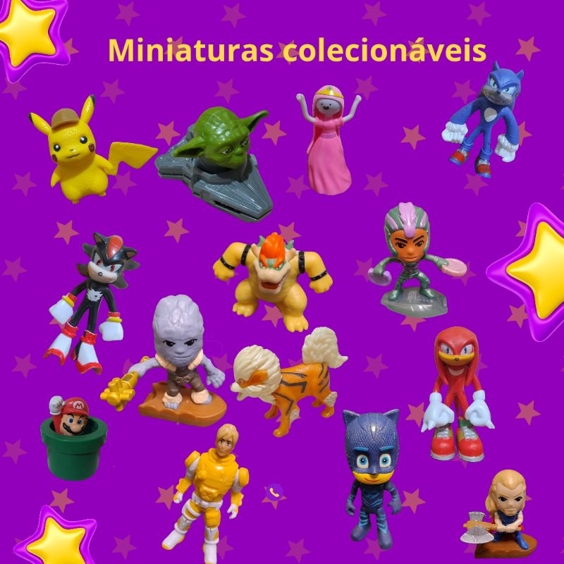 Miniaturas colecionáveis Macdonald entre outros. em Oferta na Shopee