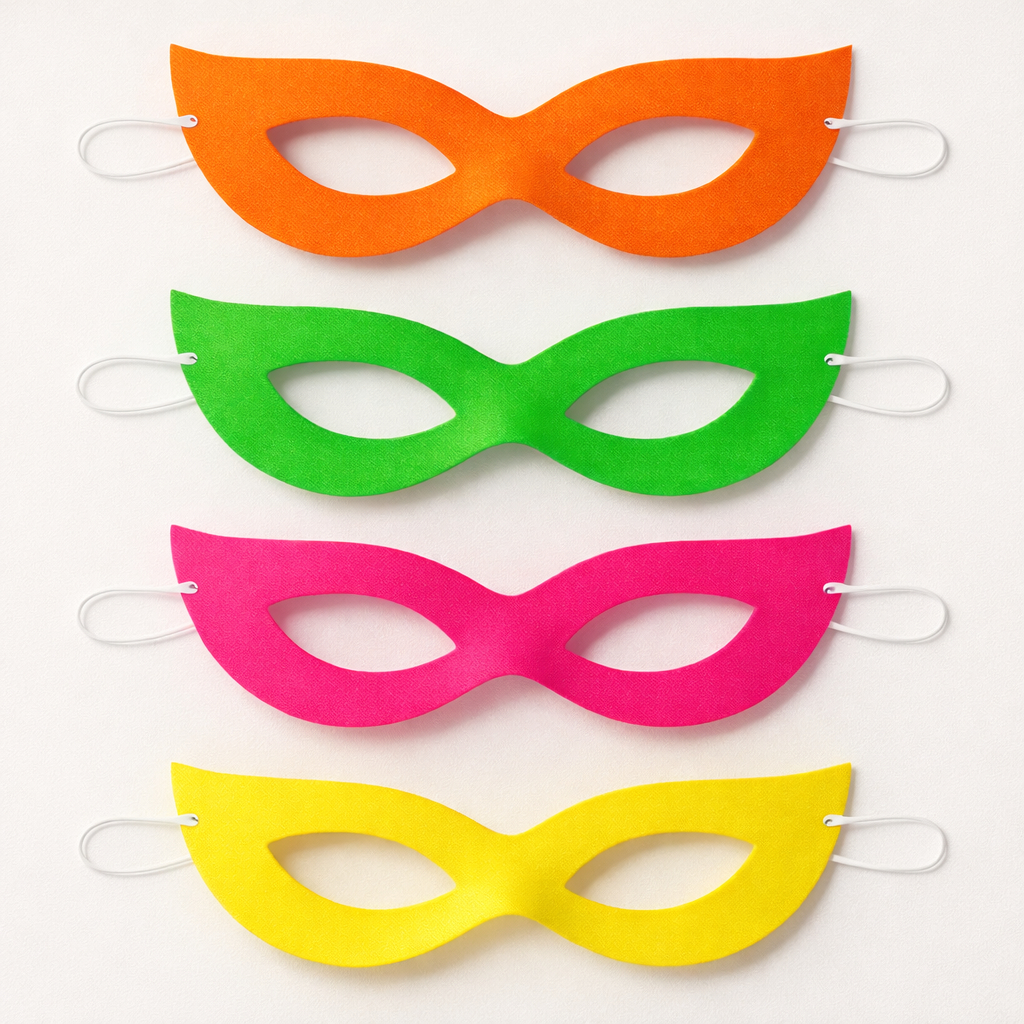 Kit 10/20/30 Un Máscaras de Festa Carnaval Balada em Oferta na Shopee