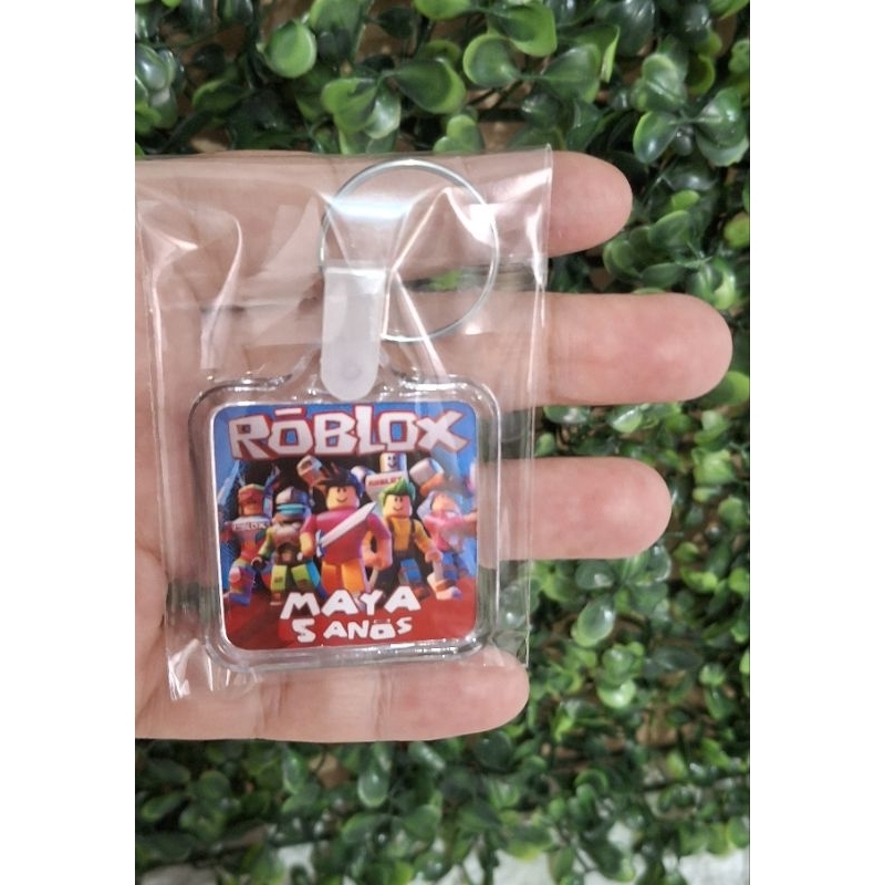 Chaveiro Acrílico Personalizado 3x3cm, Lembrancinha Festa de Aniversário, Mimos e Brindes