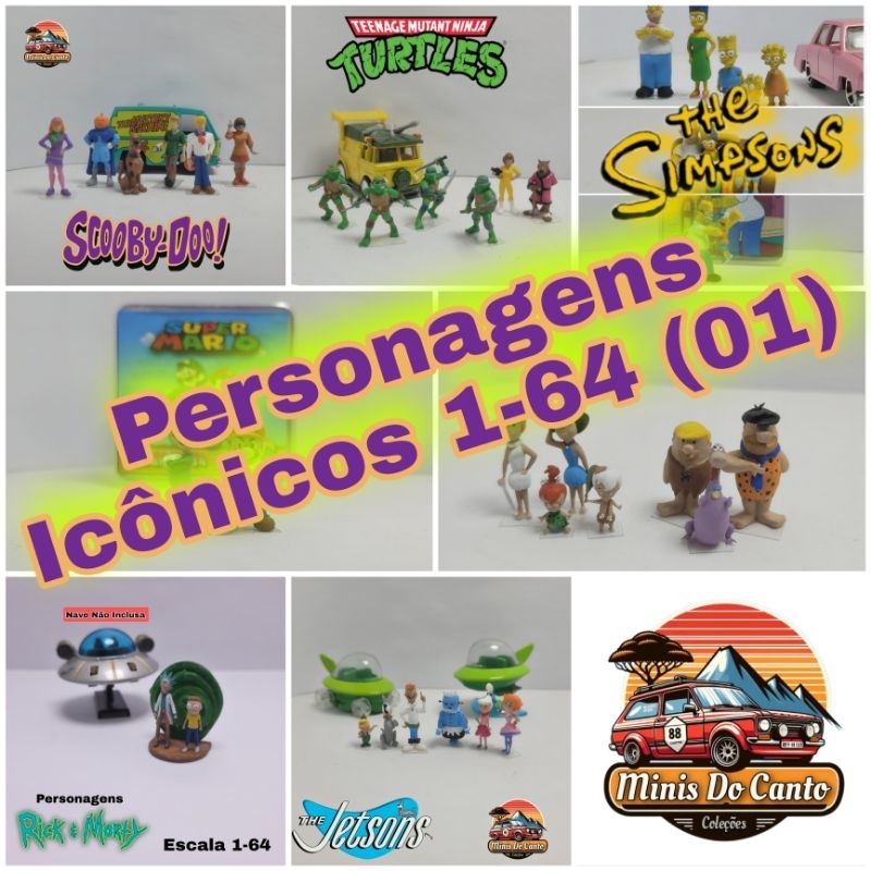 Personagens icônicos 1/64