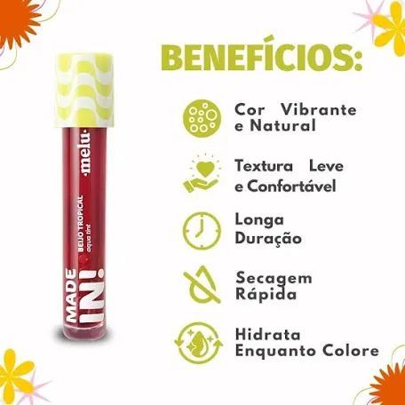 Aqua tint beijo tropical - Melu Made In RRl6602