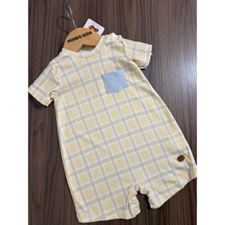Romper Macaquinho Mini&Co Bebê Menino P ao GG em Oferta na Shopee