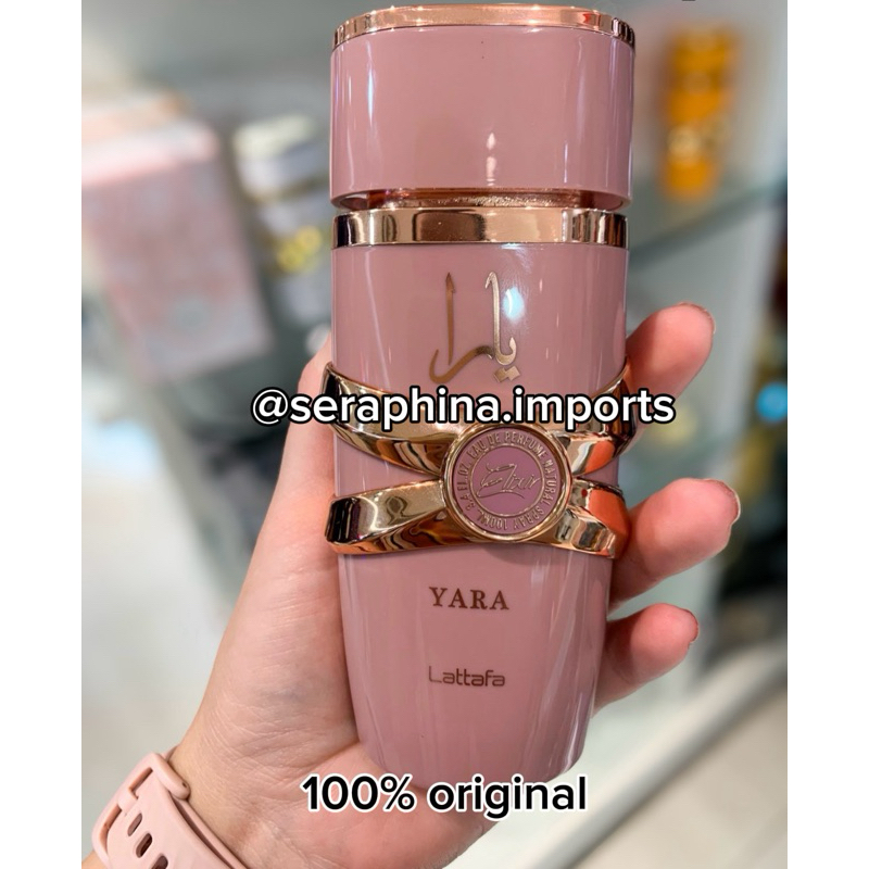 Perfume feminino Árabe  Yara Elixir Original Eau de Parfum da Lattafa 100ml